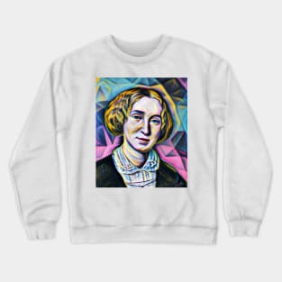 George Eliot Portrait | George Eliot Artwork 4 Crewneck Sweatshirt